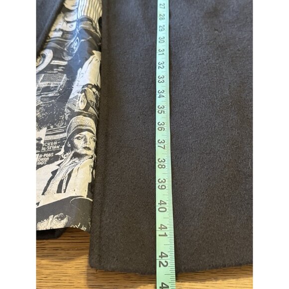 Alorna‎ by Forstmann Long Brown Wool Coat Button Up Made In USA Petite Measured - Picture 5 of 16